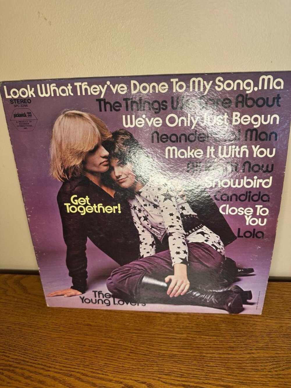 The YOUNG LOVERS - Get Together - 1970 - SPC3244 - Easy Listening